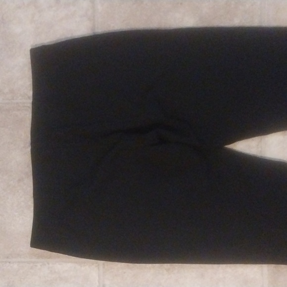 EILEEN FISHER Black Italian Fabric Pull On/Elastic Waist Pant Size M - Picture 5 of 8
